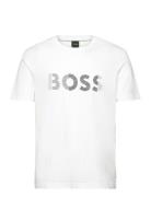 Tee 1 Sport T-shirts Short-sleeved White BOSS