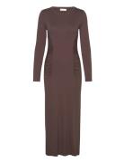 Gulianaiw Dress Polvipituinen Mekko Brown InWear