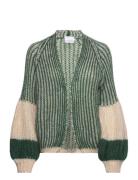 Liana Knit Cardigan Tops Knitwear Cardigans Green Noella