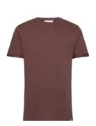 Nørregaard T-Shirt - Seasonal Tops T-shirts Short-sleeved Brown Les De...
