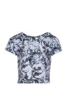 Viscose T-Shirt Tops T-shirts Short-sleeved Navy Rosemunde Kids