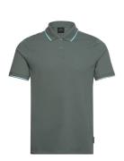 Polo Tops Polos Short-sleeved Green Armani Exchange