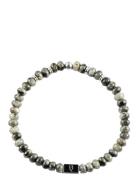 Beads Bracelet 6Mm Rannekoru Korut Grey Edd.