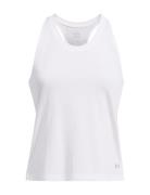 Ua Launch Singlet Sport T-shirts & Tops Sleeveless White Under Armour