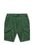Kobmaxwell Cargo Short Pnt Noos Bottoms Shorts Green Kids Only