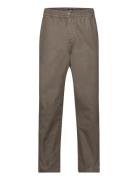 Fine Twill Hektor Pants Bottoms Trousers Chinos Brown Mads Nørgaard