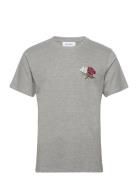 Felipe T-Shirt Tops T-shirts Short-sleeved Grey Les Deux