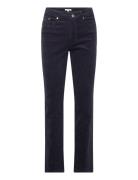 Janice-Cw - Jeans Bottoms Trousers Straight Leg Navy Claire Woman