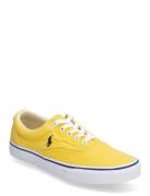 Keaton Washed Canvas Sneaker Matalavartiset Sneakerit Tennarit Yellow ...