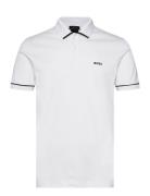 Paule Tops Polos Short-sleeved White BOSS