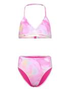 Bikini Triangle Aop Bikinit Pink Lindex