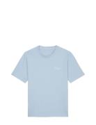 T-Shirts Short Sleeve Tops T-shirts Short-sleeved Blue Marc O'Polo