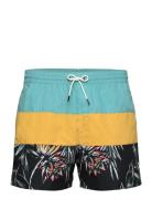 Mix & Match Cali Block 15'' Swim Shorts Uimashortsit Multi/patterned O...