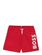 Swim Shorts Uimashortsit Red BOSS