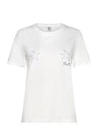Jawo Tops T-shirts & Tops Short-sleeved White Baum Und Pferdgarten