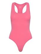 Flex Bodysuit Body Alusmekko Pink Organic Basics