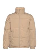 Slhgrayson Short Puffer Jkt B Vuorillinen Takki Topattu Takki Beige Se...