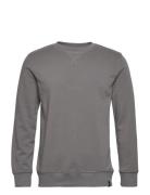 O-Neck Sweat Tops Sweat-shirts & Hoodies Sweat-shirts Grey Shine Origi...