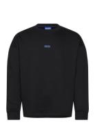 Naviu Tops Sweat-shirts & Hoodies Sweat-shirts Black HUGO BLUE