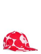 Krästa Unikko Accessories Headwear Caps Red Marimekko