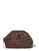 Rattan Clutch Bag Bags Crossbody Bags Brown Mango