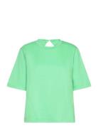 Ivanakb Tee Tops T-shirts & Tops Short-sleeved Green Karen By Simonsen