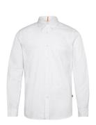Rickert_M Tops Shirts Casual White BOSS