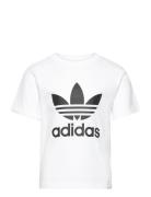 Trefoil Tee Tops T-shirts Short-sleeved White Adidas Originals