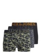 Jacdanny Trunks 3 Pack Sn Bokserit Khaki Green Jack & J S