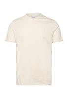 Nørregaard Tonal T-Shirt Tops T-shirts Short-sleeved Cream Les Deux