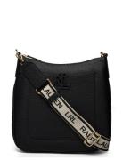 Pebbled Leather Large Cameryn Crossbody Bags Crossbody Bags Black Laur...