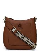 Pebbled Leather Large Cameryn Crossbody Bags Crossbody Bags Brown Laur...