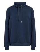 Sc-Banu Tops Sweat-shirts & Hoodies Sweat-shirts Navy Soyaconcept