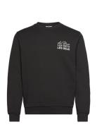 Triple Sweatshirt Tops Sweat-shirts & Hoodies Sweat-shirts Black Les D...