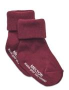 Cotton Socks - Anti-Slip Jarrusukat Red Melton