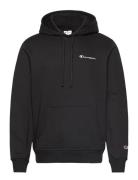 Hooded Sweatshirt Tops Sweat-shirts & Hoodies Hoodies Black Champion