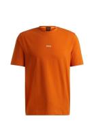 Tchup Tops T-shirts Short-sleeved Orange BOSS