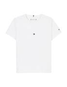 Th Nyc Foil Tee Ss Tops T-shirts Short-sleeved White Tommy Hilfiger