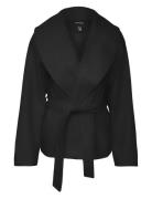 Vmanne Bergen Jacket Lcs Villakangastakki Black Vero Moda