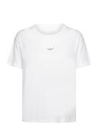 Marta Pcl Wings Strass Tops T-shirts & Tops Short-sleeved White Zadig ...