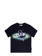 Rodney Tops T-shirts Short-sleeved Black Molo