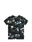 Ralphie Tops T-shirts Short-sleeved Black Molo