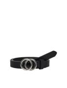 Kograsmi Pu Jeans Belt Acc Vyö Black Kids Only