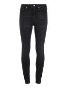 Mid Rise Skinny Bottoms Jeans Skinny Black Calvin Klein Jeans