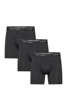 Boxer Brief 3Pk Bokserit Black Calvin Klein