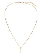 Cross Necklace Kaulakoru Korut Gold Samie