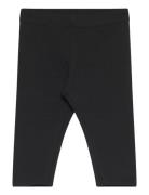 Leggings Brushed Inside Basic Bottoms Leggings Black Lindex