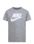 Te-S/S Tee Sport T-shirts Short-sleeved Grey Nike