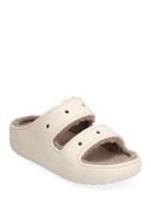 Classic Cozzzy Sandal Aamutossut Tohvelit Beige Crocs