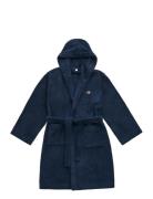 Archive Shield Terry Kids Robe Aamutakki Kylpytakki Navy GANT